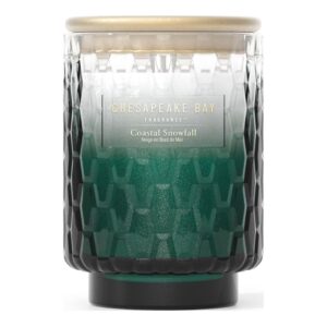 Chesapeake Bay Medium Candle Coastal Snowfall