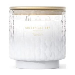 Chesapeake Bay Large Candle Winter Sea
